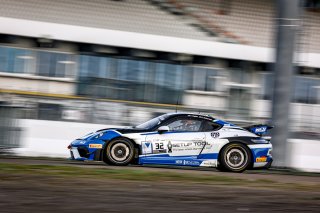#32 - W&S Motorsport - Dakota DICKERSON - Taylor HAGLER - Porsche 718 Cayman GT4 RS CS - Pro-Am, GT4 European Series, Paid Test Session
 | © SRO / Kevin Pecks 1VIER