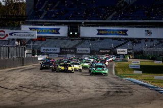 #30 - W&S Motorsport - Hendrik STILL - Max KRONBERG - Porsche 718 Cayman GT4 RS CS - Pro-Am, #77 - Elite Motorsport with Entire Race Engineering - Josh RATTICAN (R) - Tom EMSON (R) - McLaren Artura GT4 - Silver, GT4 European Series, Race 1
 | &copy; SRO / Kevin Pecks 1VIER