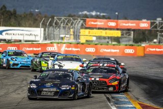 #14 - Sainteloc Junior Team - Anthony BELTOISE - Cyril SALEILLES - Audi R8 LMS GT4 - Pro-Am, GT4 European Series, Race 1
 | &copy; SRO / Patrick Hecq Photography
