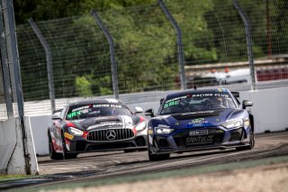 #14 - Sainteloc Junior Team - Anthony BELTOISE - Cyril SALEILLES - Audi R8 LMS GT4 - Pro-Am, GT4 European Series, Race 2
 | © SRO / Kevin Pecks 1VIER