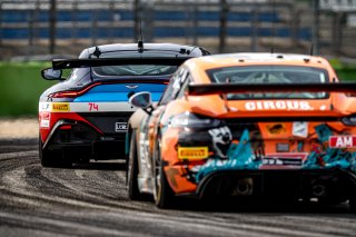 #74 - Racing Spirit of Léman - Victor WEYRICH - Mateo VILLAGOMEZ - Aston Martin Vantage AMR GT4 - Silver, GT4 European Series, Race 2
 | © SRO / Kevin Pecks 1VIER