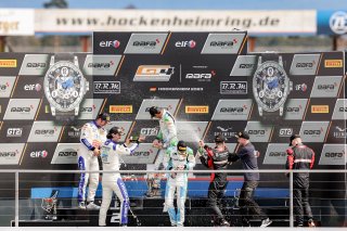 Podium, Race 2
 | © SRO / Kevin Pecks 1VIER