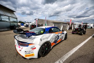 #35 - Code Racing Development - Sandro PERISSOUTTI - Hugo DE SADELEER - Alpine A110 GT4 EVO - Silver, GT4 European Series, Paddock
 | © SRO / Kevin Pecks 1VIER