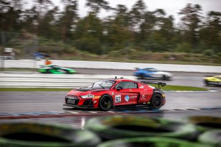#67 - Sainteloc Junior Team - Paul PETIT - Marc LOPEZ GUTIERREZ - Audi R8 LMS GT4 - Pro-Am, Free Practice, GT4 European Series
 | &copy; SRO / Kevin Pecks 1VIER