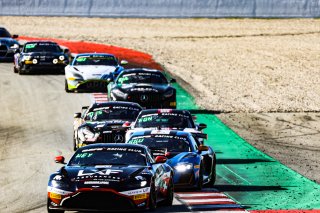 #74 - Racing Spirit of L&eacute;man - Victor WEYRICH - Mateo VILLAGOMEZ - Aston Martin Vantage AMR GT4 - Silver, GT4 European Series, Race 1
 | &copy; SRO / Patrick Hecq Photography