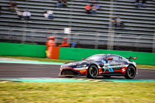 #26 - Racing Spirit of Léman - Akhil RABINDRA - Rodrigue GILLION - Aston Martin Vantage AMR GT4 - Pro-Am, Race 1
 | © SRO / Kevin Pecks 1VIER