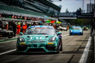 #13 - Overdrive Racing - Ivailo TZONEV - Joachim BOLTING - Porsche 718 Cayman GT4 RS CS - Am, GT4 European Series, Pitlane, Qualifyings
 | © SRO - TWENTY-ONE CREATION | Jules Benichou