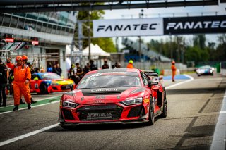 #67 - Sainteloc Junior Team - Paul PETIT - Marc LOPEZ GUTIERREZ - Audi R8 LMS GT4 - Silver, GT4 European Series, Pitlane, Qualifyings
 | © SRO - TWENTY-ONE CREATION | Jules Benichou