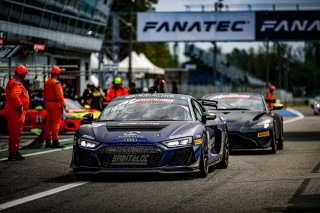 #14 - Sainteloc Junior Team - Anthony BELTOISE - Cyril SALEILLES - Audi R8 LMS GT4 - Pro-Am, GT4 European Series, Pitlane, Qualifyings
 | © SRO - TWENTY-ONE CREATION | Jules Benichou
