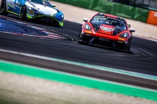 #23 - Overdrive Racing - Stefan BOSTANDJIEV - Pavel LEFTEROV - Porsche 718 Cayman GT4 RS CS - Silver, Free Practice 1, GT4 European Series
 | © SRO / Kevin Pecks 1VIER