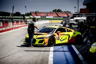 #46 - FULLMOTORSPORT - Lonni MARTINS - Sacha BOTTEMANNE - Audi R8 LMS GT4 - Silver, Free Practice 1, GT4 European Series
 | © SRO / Patrick Hecq Photography