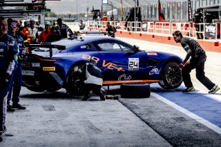 #24 - JSB Competition - Julien BRICHE - Florian BRICHE - Aston Martin Vantage AMR GT4 - Silver, Free Practice 1, GT4 European Series
 | © SRO / Patrick Hecq Photography