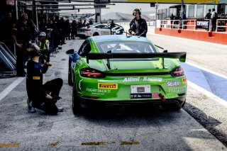 #22 - Allied-Racing - Alexander HARTVIG - Nathan SCHAAP (R) - Porsche 718 Cayman GT4 RS CS - Silver, Free Practice 1, GT4 European Series
 | © SRO / Patrick Hecq Photography