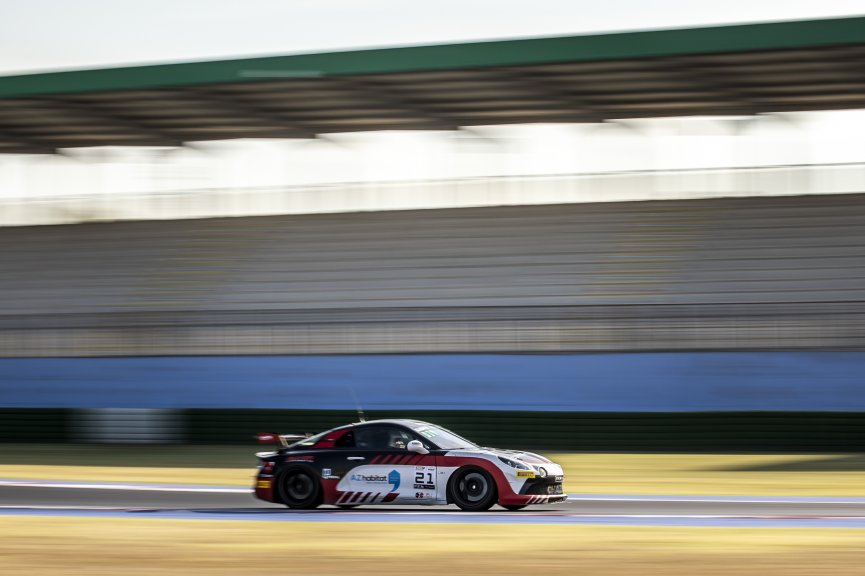 #21 - CHAZEL Technologie Course - Jean-Mathieu LEANDRI - Jean-Paul DOMINICI - Alpine A110 GT4 EVO - Am, Free Practice 2, GT4 European Series

