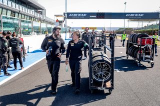 #93 - SRS Team Sorg Rennsport - Ricardo DORT - Sergio PAULET - Porsche 718 Cayman GT4 RS CS - Silver, #94 - SRS Team Sorg Rennsport - Ivan EKELCHIK (R) - Nicolaj MOLLER MADSEN - Porsche 718 Cayman GT4 RS CS - Silver, GT4 European Series, Race 1
 | © SRO / Kevin Pecks 1VIER