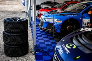 #42 - Sainteloc Junior Team - Gregory GUILVERT - Christophe HAMON - Audi R8 LMS GT4 - Pro-Am, GT4 European Series, Paddock
 | © SRO / Kevin Pecks 1VIER