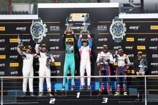 #7 - Mirage RACING - Stanislav SAFRONOV - Aleksandr VAINTRUB - Aston Martin Vantage AMR GT4 EVO #31 - W&S Motorsport - Alon GABBAY - Tano NEUMANN - Porsche 718 Cayman GT4 RS CS #317 - CHAZEL Technologie Course - Grégory GUILVERT - Antoni DE BARN - BMW M4  | SRO/JEP