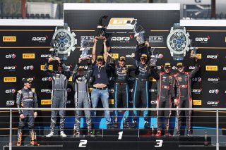 #61 - Academy Motorsport - Erik EVANS - Marco SIGNORETTI - Ford Mustang GT4 2024 #12 - Borusan Otomotiv Motorsport - Berkay BESLER - Gabriele PIANA - BMW M4 GT4 G82 #15 - NM Racing Team - Alexandre PAPADOPULOS - Lluc IBANEZ TRULLOLS - Mercedes-AMG GT4
 | SRO/JEP