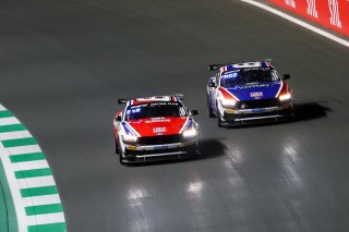 #61 - Academy Motorsport - Erik EVANS - Marco SIGNORETTI - Ford Mustang GT4 2024 #62 - Academy Motorsport - Matt NICOLL-JONES - William MOORE - Ford Mustang GT4 2024
 | SRO / JEP