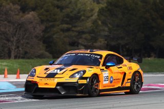 #128 - AV Racing - Matteo NOMBLOT - Frederic CAPRASSE - Porsche 718 Cayman GT4 RS CS
 | SRO / JEP