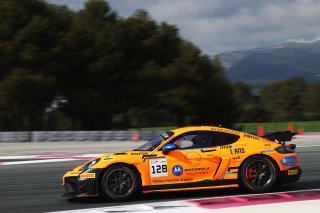 #128 - AV Racing - Matteo NOMBLOT - Frederic CAPRASSE - Porsche 718 Cayman GT4 RS CS
 | SRO / JEP