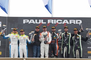 Pro AM Podium #51 - CMR - Hugo MOGICA - Thibaut MOGICA - Ginetta G56 EVO #24 - JSB Competition - Viny BELTRAMELLI - Nicco FERRARIN - Porsche 718 Cayman GT4 RS CS #64 - Vic'TEAM - Eric TREMOULET - Olivier JOUFFRET - Mercedes-AMG GT4
 | SRO / JEP