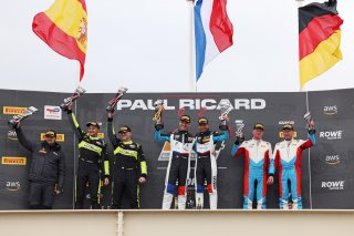 Am Podium Race 2 #88 - NM Racing Team - Igor SOROKIN - Keith GATEHOUSE - Mercedes-AMG GT4 #317 - CHAZEL Technologie Course - Jean Mathieu LEANDRI - Antoni DE BARN - BMW M4 GT4 G82 EVO #97 - Schubert Motorsport - Stefan NILSSON - Mats OLSSON - BMW M4 GT4 G | SRO / JEP