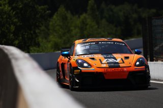 #128 - AV Racing - Matteo NOMBLOT - Frederic CAPRASSE - Porsche 718 Cayman GT4 RS CS
 | SRO / JEP