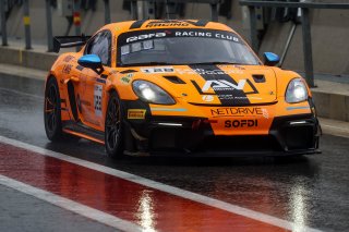 #128 - AV Racing - Matteo NOMBLOT - Frederic CAPRASSE - Porsche 718 Cayman GT4 RS CS
 | SRO / JEP