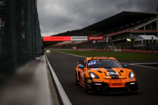 #128 - AV Racing - Matteo NOMBLOT - Frederic CAPRASSE - Porsche 718 Cayman GT4 RS CS
 | SRO / JEP