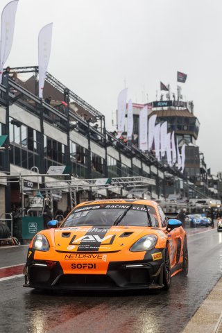 #128 - AV Racing - Matteo NOMBLOT - Frederic CAPRASSE - Porsche 718 Cayman GT4 RS CS
 | SRO / JEP