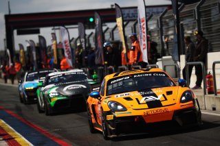 #128 - AV Racing - Matteo NOMBLOT - Frederic CAPRASSE - Porsche 718 Cayman GT4 RS CS
 | SRO / JEP