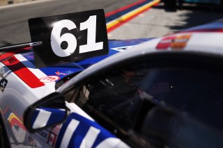 #61 - Academy Motorsport - Erik EVANS - Marco SIGNORETTI - Ford Mustang GT4 2024
 | SRO / JEP