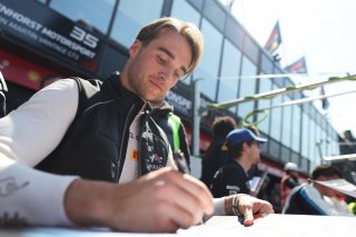 #5 - Mirage RACING - Roberto FARIA - Aston Martin Vantage AMR GT4 EVO at the Autograph Session
 | SRO / JEP