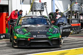 #27 - AV Racing - Maximilien Huber - Romain Vozniak - Porsche 718 Cayman GT4 RS CS
 | SRO / JEP