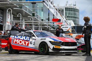 #61 - Academy Motorsport - Erik EVANS - Marco SIGNORETTI - Ford Mustang GT4 2024
 | SRO / JEP