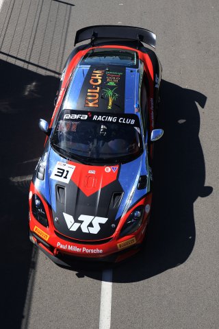#31 - W&S Motorsport - Ismaeel ELLAHI - Tim HORRELL - Porsche 718 Cayman GT4 RS CS
 | SRO / JEP