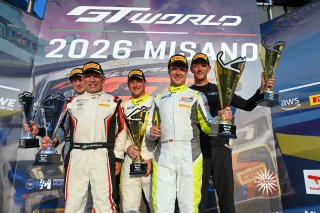 GT4 European Series Misano Race 1 Am Podium | SRO / JEP