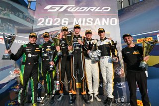 GT4 European Series Misano Race 1 Silver Podium | SRO / JEP