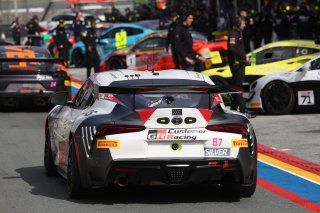 #87 - CRT-Sport - Lucas Cartelle - Hudson Schwartz - Toyota GR Supra GT4 EVO 2
 | SRO / JEP