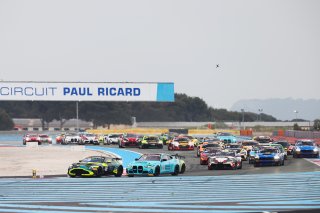 #74 - Racing Spirit of L&eacute;man - Pedro GARCIA/Cl&eacute;ment SEYLER - Aston Martin Vantage AMR GT4 EVO Lead Race Start | SRO / JEP