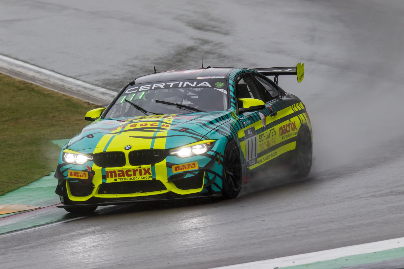 Piana puts RN Vision STS BMW on top in wet opening Imola practice