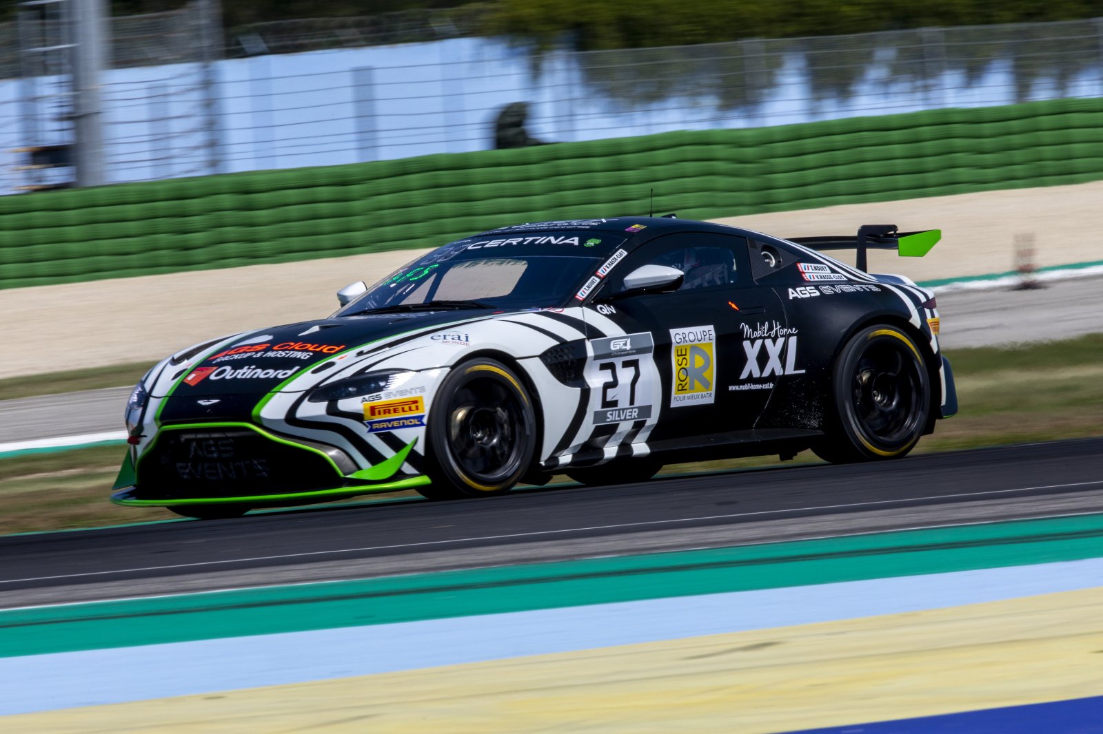 AGS Events and NM Racing Team seal GT4 European Series poles at Misano