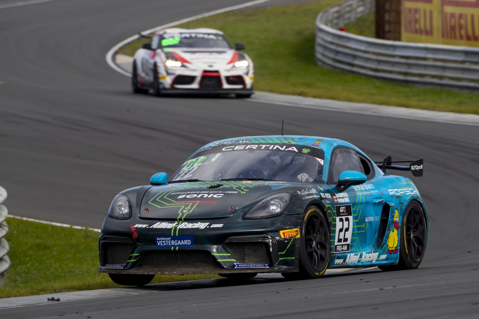 Allied Racing Porsche sweeps GT4 European Series weekend at Zandvoort