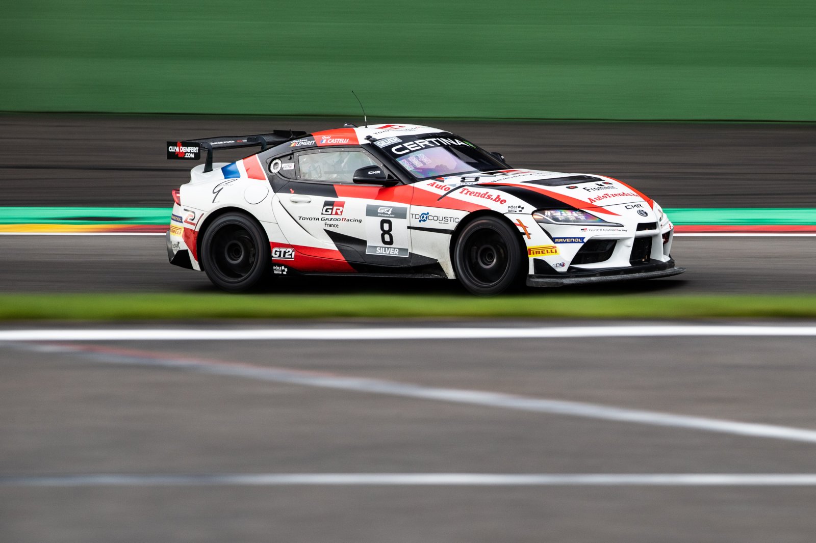 First outright victory for the new Toyota GR Supra GT4 at Spa-Francorchamps