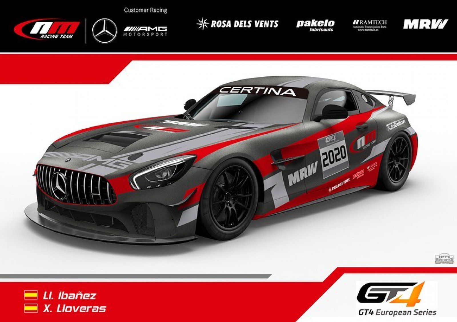 NM Racing Team make Mercedes switch with Ibanez and Lloveras