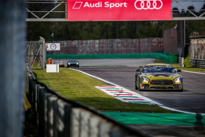 AKKA ASP Mercedes-AMG tops first test of the season at Monza