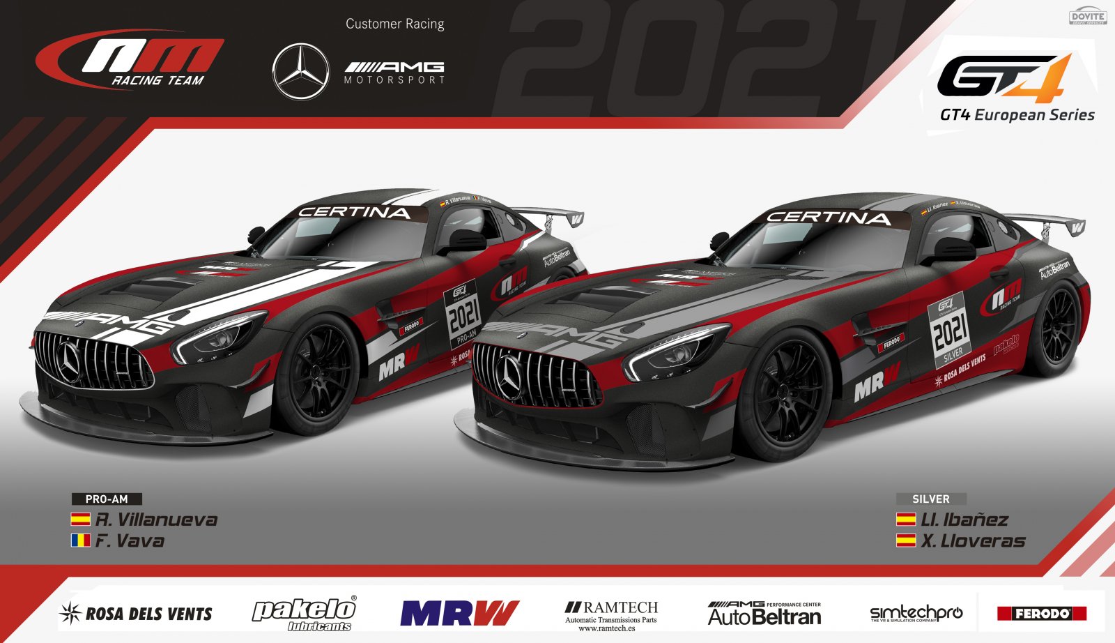 NM Racing Team names drivers for two-car Mercedes-AMG entry